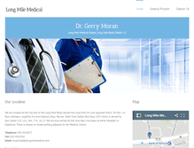 Tablet Screenshot of longmilemedical.com